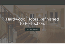 Tablet Screenshot of personaltouchwoodfloors.com